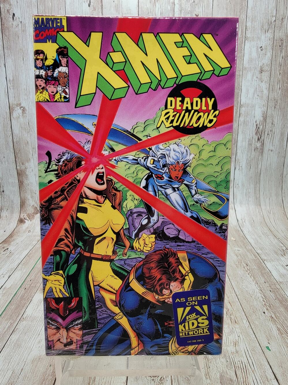 X-Men Deadly Reunions VHS Factory Sealed 1992 Marvel Comics Animated Series